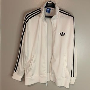 Adidas NWOT athletic jacket size 2XL white/black
